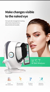 เครื่องวิเคราะห์ผิวหนัง 3 มิติ K57 AI: ระบบตรวจวิเคราะห์ผิวอัจฉริยะแบบครบวงจร, ภาพถ่าย 3 มิติ, การทดสอบความชุ่มชื้น และการจัดการข้อมูลสำหรับคลินิกผิวหนัง - Product Image 6