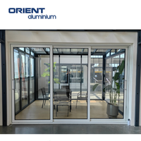2025 ORIENT personnalisé Portable conservatoire profilés en aluminium cadre en aluminium serre nouveau Design hiver jardin salles de soleil