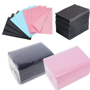 125 unidades/bolsa de toallitas dentales absorbentes con reverso impermeable, desechables, para higiene bucal, blanqueamiento dental y gemas dentales - Product Image 5