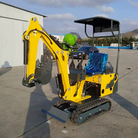 Mini-excavatrice compacte de 0,8 tonne de type Caterpillar, personnalisable, neuve, en vente depuis la Chine – Approvisionnement direct usine