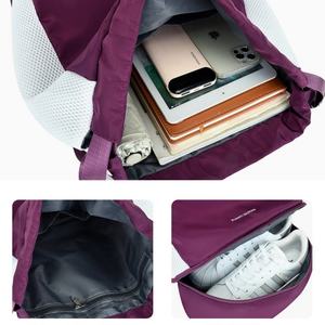 Supplier <b>Promotion</b> New Drawstring <b>Backpack</b> Female Leisure Travel Sports Shoulder Korean Version Fashion Nylon Cloth Fitness Bag - Product Image 3