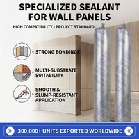 Colle d'installation pour panneaux muraux, mastic spécial haute adhérence, pour décoration intérieure et extérieure, sans fissuration, sans chute, OEM