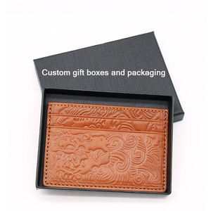 Portafoglio Corto Sottile YIKU con Logo Personalizzato <span class=keywords><strong>in</strong></span> Ecopelle Stampa Coccodrillo, <span class=keywords><strong>Portacarte</strong></span> Tascabile alla Moda da <span class=keywords><strong>Uomo</strong></span> e Donna - Product Image 5