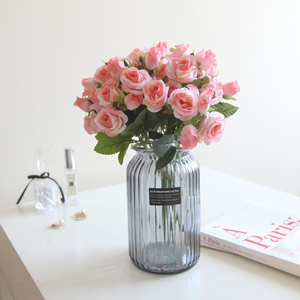 Bouquet de petites roses exquises, accessoires DIY pour la maison, mariage, bouquet de mariée, projet mural, arrangement floral, décoration - Product Image 2
