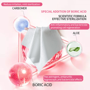 Échantillon gratuit Lingettes hygiéniques féminines écologiques personnalisables avec un matériau non tissé extra doux pour les soins quotidiens des femmes - Product Image 6