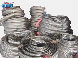 Mangueras de Gas de Alta Presión con Revestimiento de PTFE y Trenzado de Acero Inoxidable para la Industria Química, Alimentaria, de Bebidas, Gasolineras y Farmacéutica, Resistentes a la Corrosión - Product Image 5