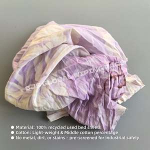 Trapos de Algodón 100% de Buena Absorción, Trapos de Tela Reciclada para Uso Marino, Trapos de Algodón Industriales para Limpieza - Product Image 4