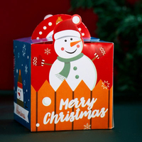 Caja de Regalo Navideña al por Mayor, Caja Decorativa para Dulces, Chocolates y Regalos de Año Nuevo