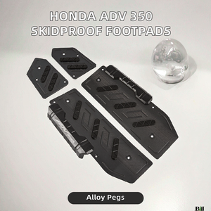 SWEER 2021-2025 per ADV 350 Pedane in Lega di Alluminio Antiscivolo Poggiapiedi Posteriori per Moto - Modifica e Aggiornamento - Product Image 2