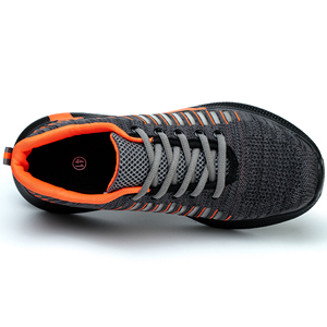 Chaussures de sécurité montantes toutes saisons respirantes avec embout en acier anti-choc et anti-perforation pour travaux de construction et d'entrepôt - Product Image 2