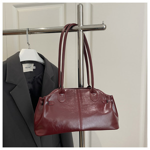 Borsa a Spalla <span class=keywords><strong>Vintage</strong></span> Personalizzata per Donna in <span class=keywords><strong>Ecopelle</strong></span> Liscia e Confortevole, Adatta per l'Uso Quotidiano - Product Image 2