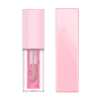 Huile à Lèvres Repulpante Très Demandée avec Grand Applicateur, Transparente, à Base de Plantes, Sans Logo, Parfum Personnalisé, Gloss Repulpant