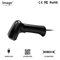 Escáner de Código de Barras CMOS Industrial Resistente HC-781, Decodificación 2D Precisa y Rápida, Comercial, para Minoristas, Almacenes, Logística, USB, Cableado
