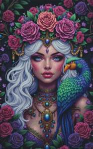 E-6935 Custom Short <strong>Velvet</strong> Canvas Diamond <strong>Painting</strong> 5D Diamond <strong>Painting</strong>, DIY Portrait Kit, Diamond Art <strong>Painting</strong> Kit - Product Image 2