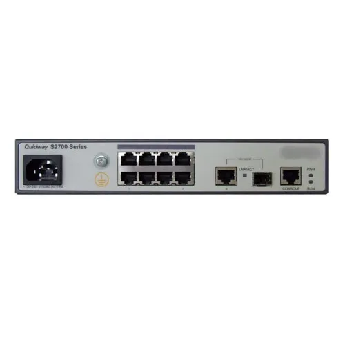 Nouveaux commutateurs réseau S2700-9TP-EI-DC Ethernet Gigabit 10/100/1000 ou SFP d'origine