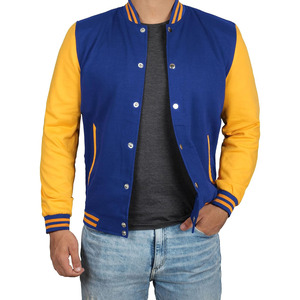 Men Letterman Jacket Custom Logo Varsity <b>Coat</b> for School Teams Clubs and Casual Fashion Lightweight Men Varsity Baseball Jacket - Product Image 1