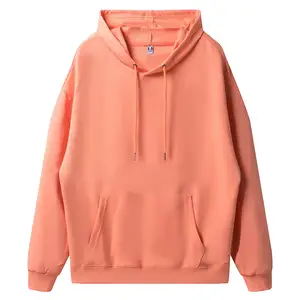 Sudadera con capucha de gran tamaño para hombre, ropa con logotipo personalizado de Anime, bordado, 500 Uds.