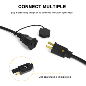 Dây Đèn LED Ngày Lễ 24Ft ST64 Của Nhà Sản Xuất Trung Quốc Với 12 Bóng Đèn Cho Sàn Ngoài Trời Đèn Quán Rượu Gazebo - Product Image 5