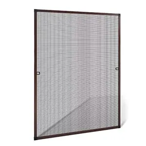 Dimensioni personalizzate di alta qualità a prova di zanzara cornici per finestre ad angolo fisse telaio in alluminio
