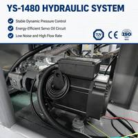 Machines de moulage par injection de plastique à grande vitesse, électro-hydrauliques, servo-électriques, de petite taille, 1248 tonnes, Yangxin YS Industrial, pour la fabrication de chaises