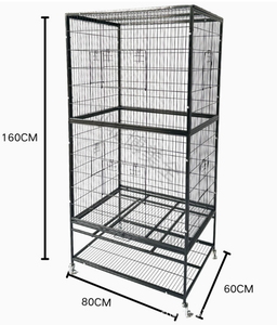 Satılık 8501 toptan ucuz demir Pet kuş kafesi papağan kafesi - Product Image 5