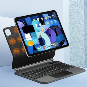 Teclado Táctil Magnético Ultrafino para <span class=keywords><strong>iPad</strong></span> Pro 11, Magic Keyboard 12.9, <span class=keywords><strong>Air</strong></span> 6, Compatible con Tabletas con Teclado Capacitivo 10 - Product Image 2