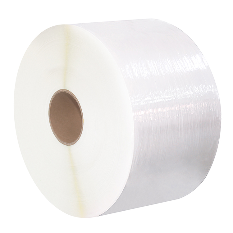 Самоклеящийся сырье для 50um прозрачный BOPP jumbo roll