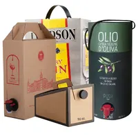 Custom 1L 3L 5L 10L Disposable Plastic Tap Liquid Packaging Water Wine Juice Milk Coffee Bag In Box Dispenser With Valve