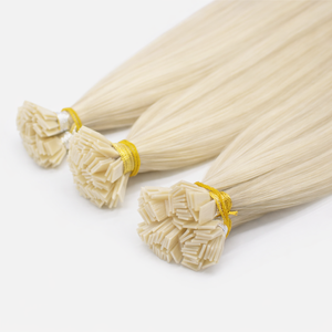 Extensions de <span class=keywords><strong>cheveux</strong></span> en kératine blond platine, pointe plate, <span class=keywords><strong>cheveux</strong></span> humains Remy, lisses, <span class=keywords><strong>cheveux</strong></span> professionnels de salon - Product Image 6