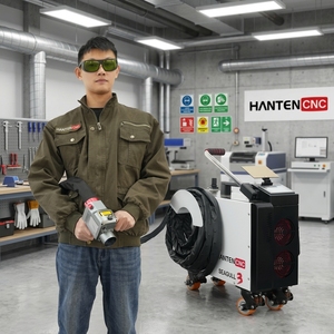 Sistema de Limpieza Láser de 500W, Limpieza sin Contacto, Eliminación de Óxido, Pintura y Oxidación, HANTENCNC SEAGULL III - Product Image 1