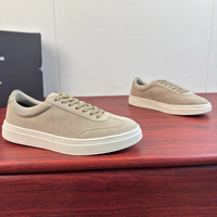 Baskets décontractées en daim pour hommes, style designer, de haute qualité, basses, à lacets, plates, plusieurs couleurs, pour la marche quotidienne et la mode