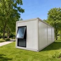 Maisons conteneurs modulaires en acier, 10ft, 20ft, 40ft, démontables, portables, respirantes, design contemporain, hôtel, appartement
