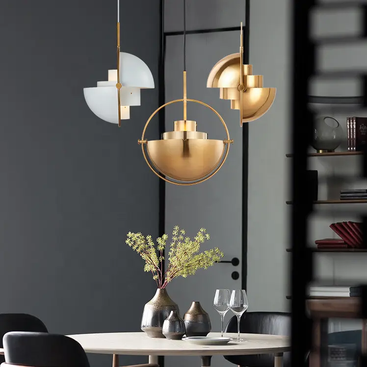 Hanging lamp pendant light which can adjust the shade direction according to the lamplight need