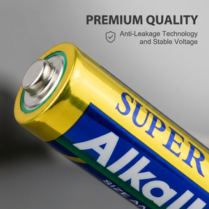 Pila Alcalina AAA de 1.5V de Larga Duración LR03, Pila Seca Primaria para Control Remoto, Relojes, Juguetes, Linternas y Dispositivos - Product Image 1