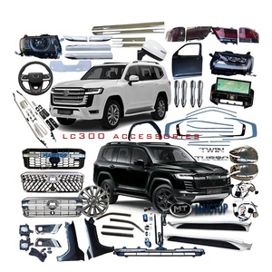 Maictop accesorios de coche parachoques delantero Parrilla Grille Grill para <span class=keywords><strong>Land</strong></span> <span class=keywords><strong>Cruiser</strong></span> Lc 300 Series <span class=keywords><strong>Gr</strong></span> LC300 Fj300 2022 <span class=keywords><strong>2023</strong></span> - Product Image 6