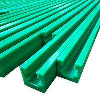 Bandes de guidage en plastique technique à profil en T pour lignes d'automatisation, guides de chaîne en POM pour machines d'emballage, vente directe usine