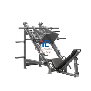 YG-ES021 Appareil de musculation professionnel multi-fonctions à charge libre en métal, Hack Slide 2-en-1 Hack Squat et Leg Press - Product Image 1