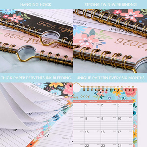 ปฏิทินติดผนัง ปฏิทินฉีกได้ 12 เดือน สีสันสดใส ปฏิทินติดผนังแบบเกลียว ปฏิทินตั้งโต๊ะแบบฉีกได้รายเดือน - Product Image 5