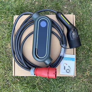 Nuevo cargador portátil de CA EV de 11kw a 22kw 32A 16A Tipo 2 450V CA 3 fases con pantalla LCD para vehículos eléctricos - Product Image 5