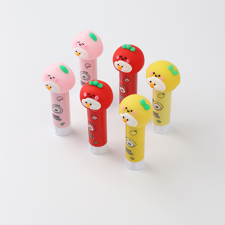 Симпатичный плотный клей в виде фруктовой утки, сильный клей-карандаш, офисные принадлежности и студенческие принадлежности