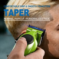 Tondeuse à cheveux sans fil DLC à lame céramique 2500 mAh 7500 tr/min pour barbier, salon, toilettage masculin, tondeuse électrique, rasoir, tondeuse à effiler