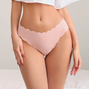 Ladymate ODM/OEM Bragas Sin Costuras <span class=keywords><strong>Ropa</strong></span> <span class=keywords><strong>interior</strong></span> sin costuras de una pieza cómoda para <span class=keywords><strong>mujer</strong></span> Bragas sin rastro de seda helada Bragas sin costuras - Product Image 1