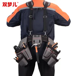 पुरुषों के लिए टूल बैग क्लासिक फैशन मल्टी-फंक्शनल इलेक्ट्रीशियन टूल बैग कस्टम 600D पॉलिएस्टर ओम ओडीएम स्वनिर्धारित लोगो स्वीकार करें