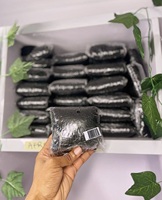 Extensions de cheveux humains brésiliens bouclés afro crépus serrés pour tresses et dreadlocks