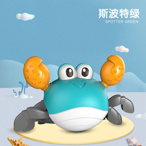 AIdisheng Cute Summer Beach Wind up <strong>Crawling</strong> <strong>Crab</strong> <strong>Toy</strong> Walking Moving Bath <strong>Toy</strong> Sensing Escape <strong>Crawling</strong> <strong>Crab</strong> Baby <strong>Toys</strong> for Gift - Product Image 5