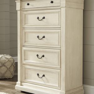 Série de design du milieu du siècle : Buffet en bois à 5 tiroirs avec poignée en fer, décoration haut de gamme pour chambre, salon, salle à manger, cuisine - Product Image 2