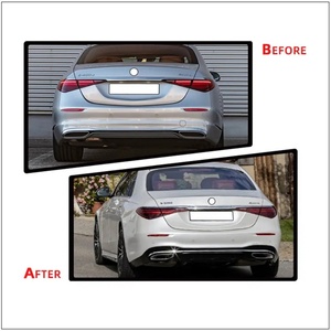 Pour Mercedes Benz Classe S W223 2021-2022 Kits de carrosserie modifiés Pare-chocs S580 AMG Amélioration pour S320 S400 S450 - Product Image 5