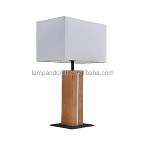 Lámpara de Escritorio de Metal Blanca para Vestíbulo de Hotel, Habitación de Huéspedes, Sala de Estar, Dormitorio, Oficina, Decoración de Iluminación para el Hogar - Product Image 2
