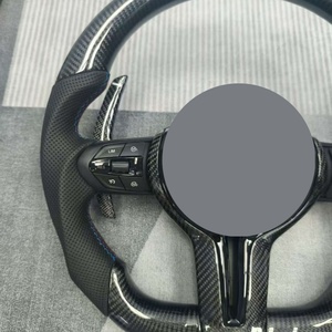 Volante Deportivo de Cuero con LED y Fibra de Carbono para BMW E70 X5 E71 X6 F93 X5 F15 F11 E46 E90 - Product Image 6