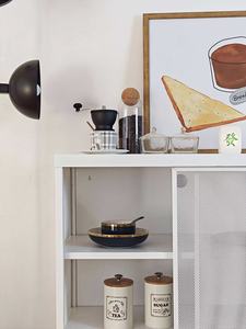 Heiß begehrter TV-Schrank im modernen, minimalistischen, luxuriösen Stil mit Gittertür für Wohnzimmer und Schlafzimmer, preiswerter TV-Schrank - Product Image 3